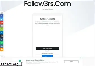 follow3rs.com