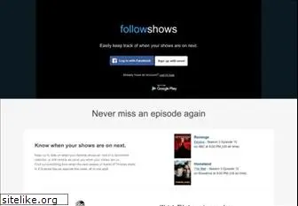 followshows.com