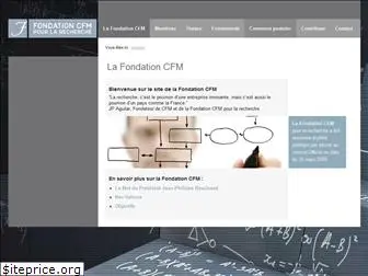 fondation-cfm.fr