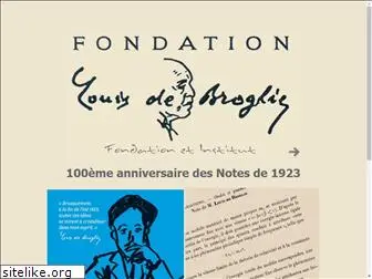 fondationlouisdebroglie.org