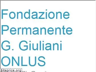 fondazionegiuliani.it