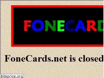 fonecards.net