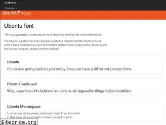 font.ubuntu.com