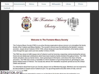 fontainemaurysociety.com