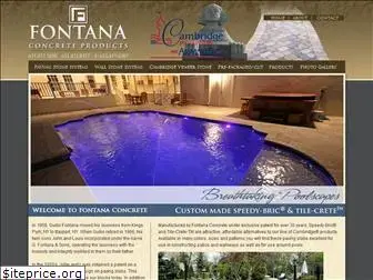 fontanaconcrete.com