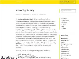 fontblog.de