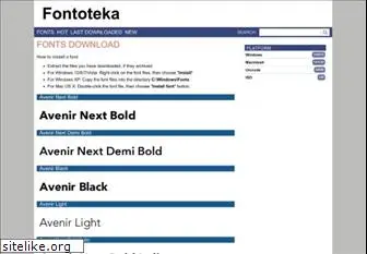 fontoteka.com