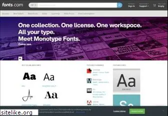 fonts.com