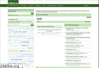fonts101.com