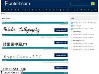 fonts3.com