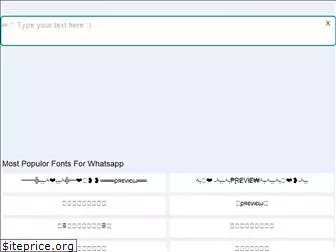 fontsforwhatsapp.com