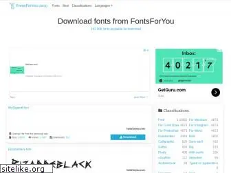 fontsforyou.com