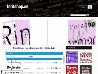 fontshop.se