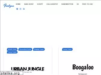 fontzaa.com