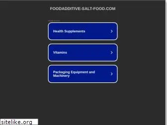 foodadditive-salt-food.com