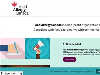 foodallergycanada.ca