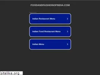 foodandfashionofindia.com