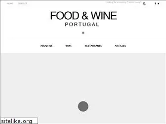 foodandwineportugal.com