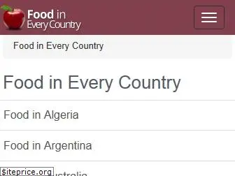 foodbycountry.com