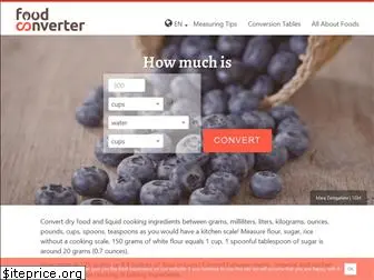 foodconverter.com