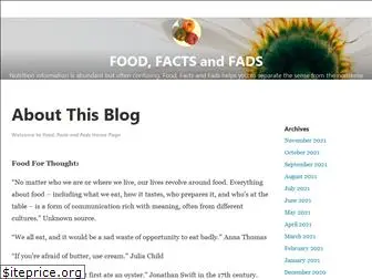 foodfactsandfads.com