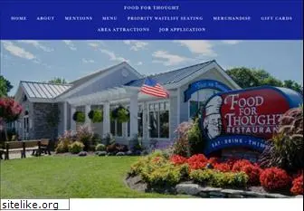 foodforthoughtrestaurant.com