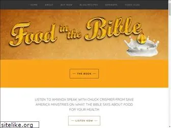 foodinthebible.com