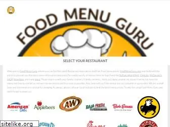 foodmenuguru.com