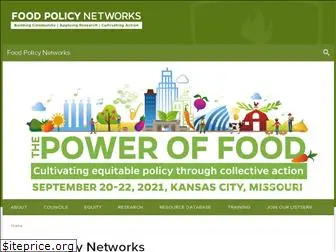 foodpolicynetworks.org