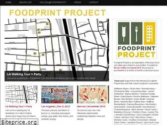 foodprintproject.com