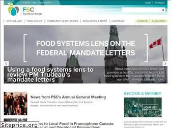 foodsecurecanada.org