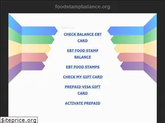 foodstampbalance.org