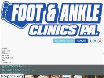 footandankleclinics.com