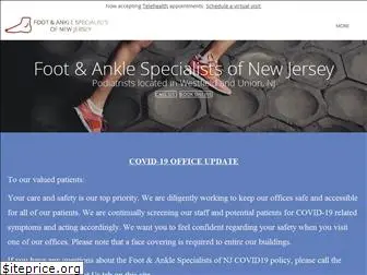 footandanklespecialistsofnj.com