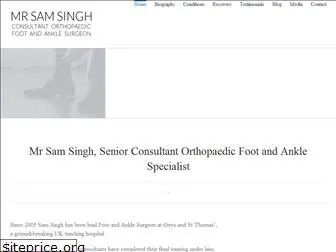 footandanklesurgeon.co.uk