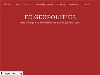 footballclubgeopolitics.fr