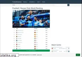 footballdatabase.com