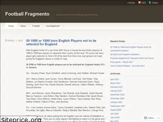 footballfragmento.wordpress.com