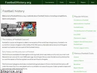 footballhistory.org