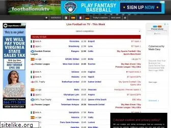 Footballonuktv hotsell