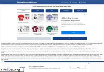 footballshirtmaker.com