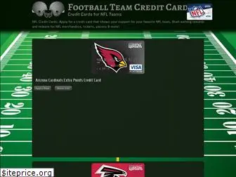 footballteamcreditcards.com