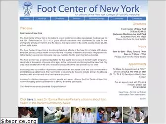 footcenterofnewyork.org