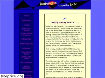 footenotes.net