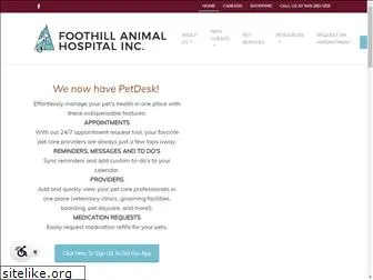 foothillanimalhospital.com