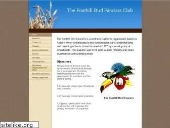 foothillbirdfanciers.com