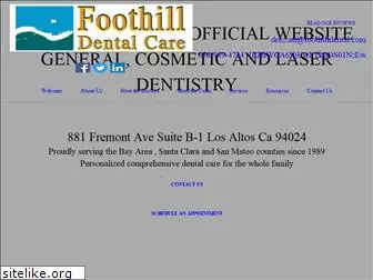 foothilldental.com