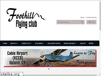 foothillflyingclub.com