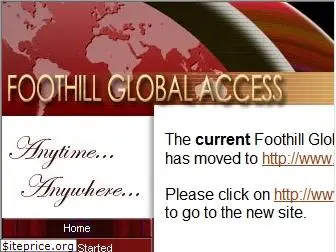 foothillglobalaccess.org