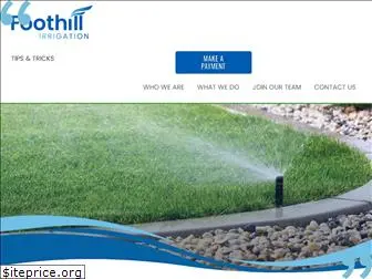 foothillirrigation.com